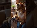 Funny Hybrid Cat Family Cooking Together 😂🐾 | Cute Cat Mom & Kittens Cutting Carrots | Heartwarming