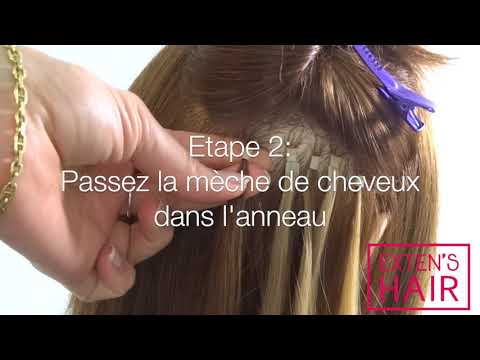 Vidéo: ❶ Extension De Cheveux Froids