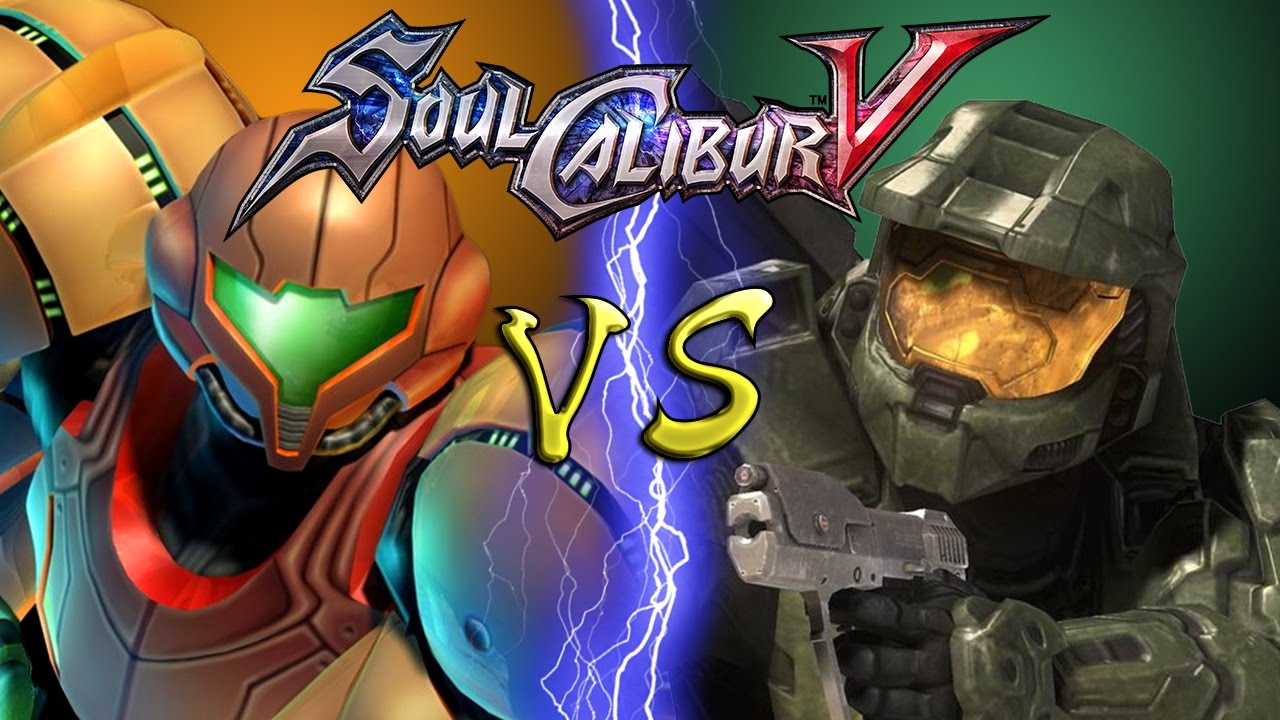 Soul Calibur V Samus Aran Vs Master Chief Youtube