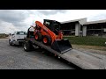 Trying out a Kubota SSV75 Skid Loader