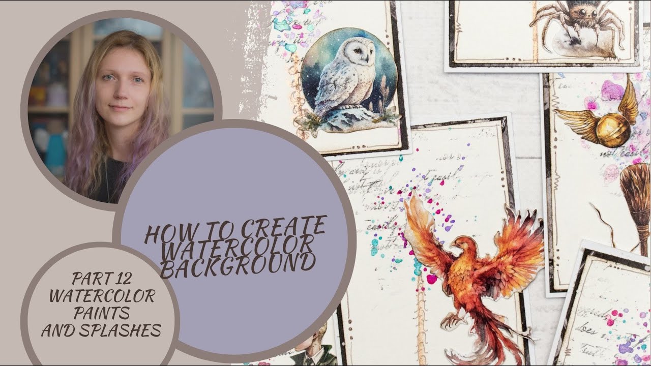 How To Create Watercolor Background Part 12 Watercolor Paints And how-to-create-watercolor-background-part-12-watercolor-paints-and