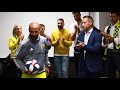 Pipa gets the #CLBvLA game ball!