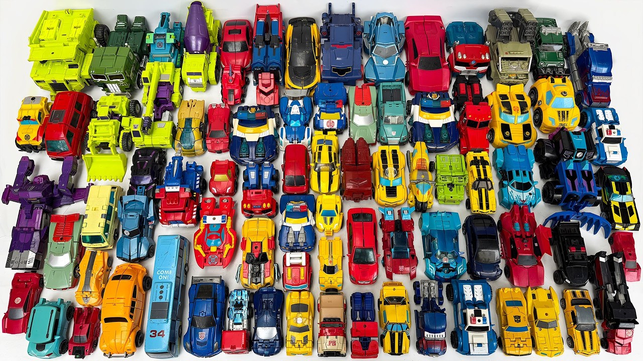 Ultimate 100+Transformer One Step Changer HUGE Collection FAST Transform: OPTIMUS BUMBLEBEE DINOSAUR