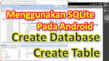 Menggunakan SQLite Database di Aplikasi Android Eclipse