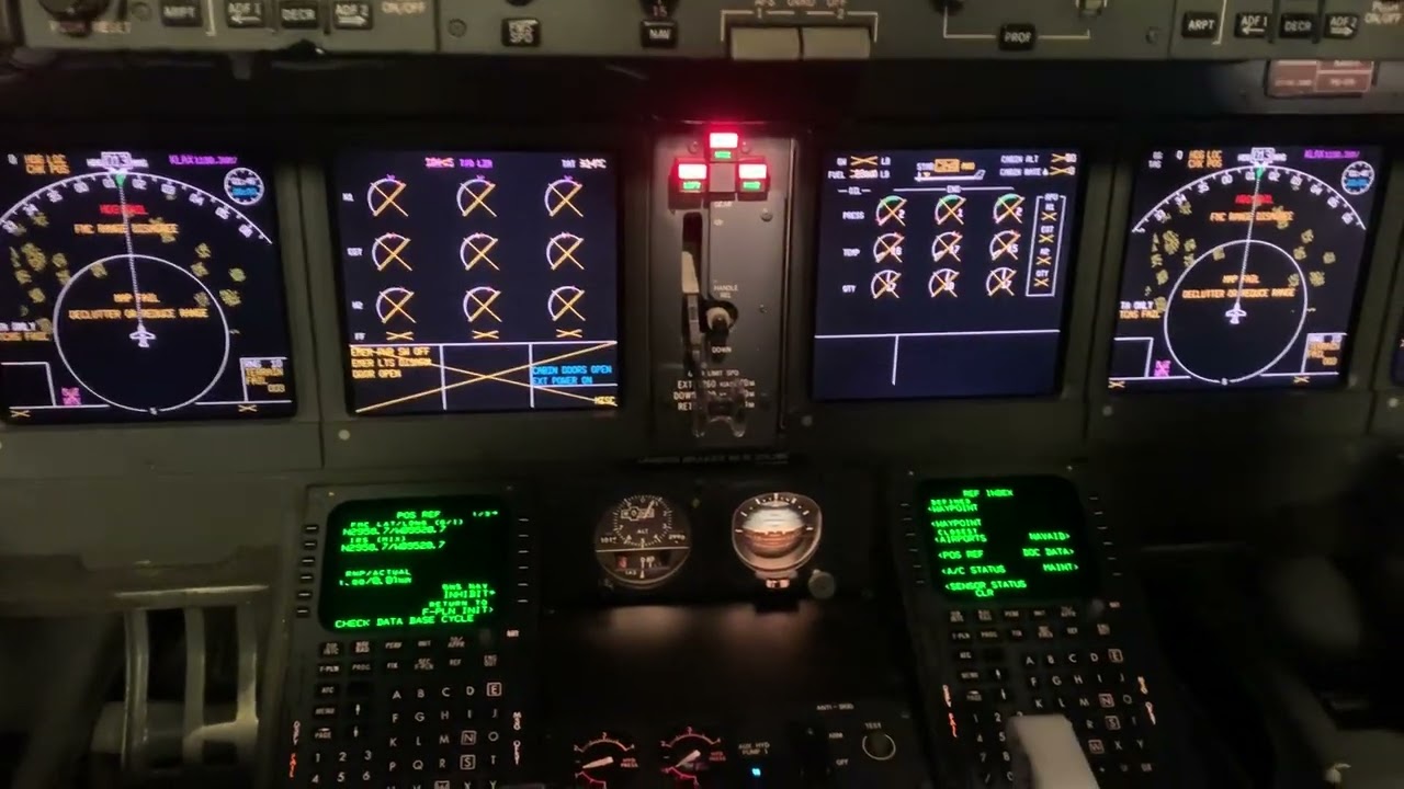 MD-11 pre-flight  test .