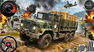 USA Army Truck Driving Cargo Games 2020-Us Offroad Army Track Driving Simulator...3D - Gameplay ... screenshot 5