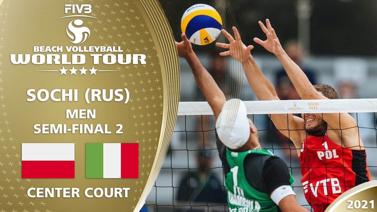 Kantor/Losiak vs. Carambula/Rossi - Men's SF | Full Match | 4* Sochi 2021