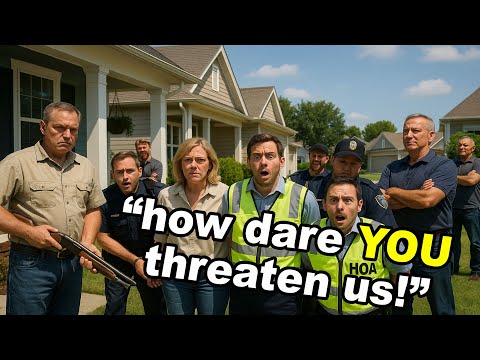HOA Patrol Trespassed On My Yard I Grabbed My Shotgun They Were Arrested Minutes Later