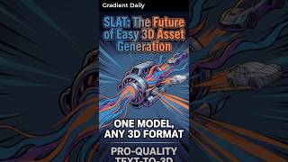SLAT: The Future of Easy 3D Asset Generation — in 60 seconds #Shorts