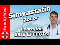 SIMVASTATIN (ZOCOR) FOR HIGH CHOLESTEROL | What to Watch For!