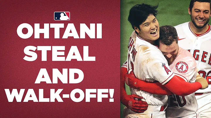 Shohei Ohtani gets the CLUTCH steal, Jared Walsh walks it off for Angels! - DayDayNews