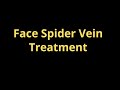 Thread Veins on the Nose and Cheeks Facial Spider Veins