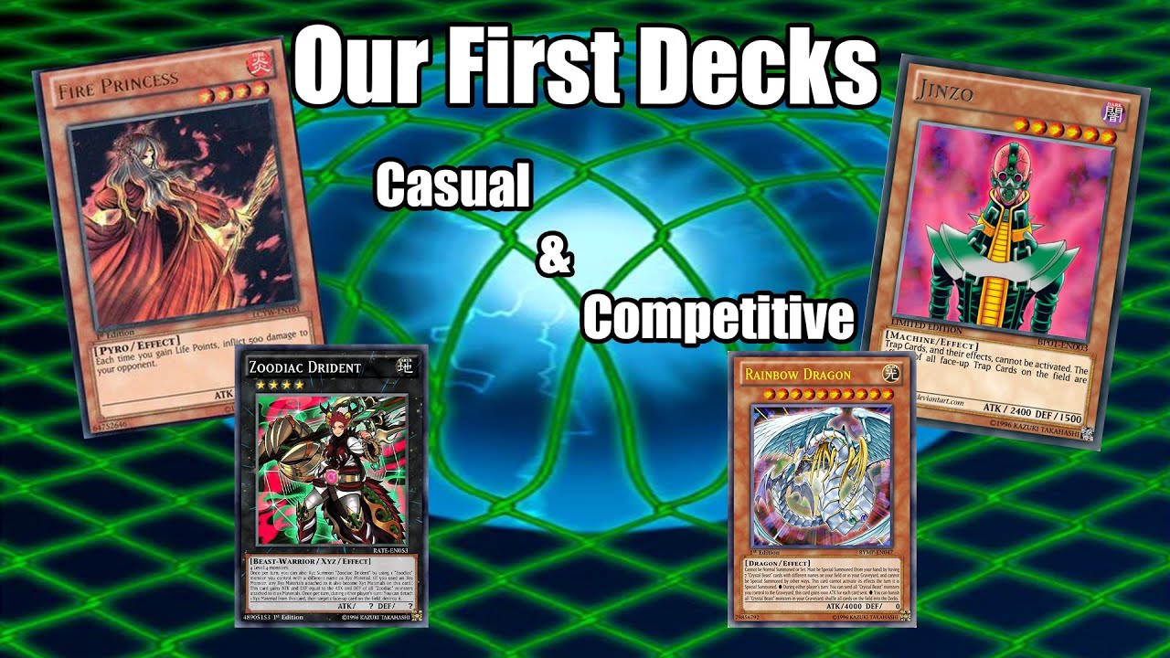 What Were Our First Yu-Gi-Oh! Decks Like? - YouTube