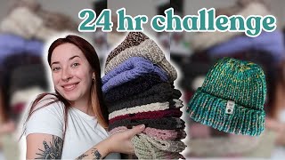 How Many Beanies Can I Knit in 24 Hours? 🧶