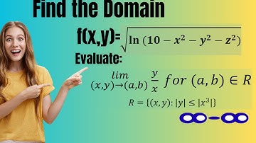 Part 2 Domain of Functions of Several Variables #learnmath #learnmaths #mathematics #maths