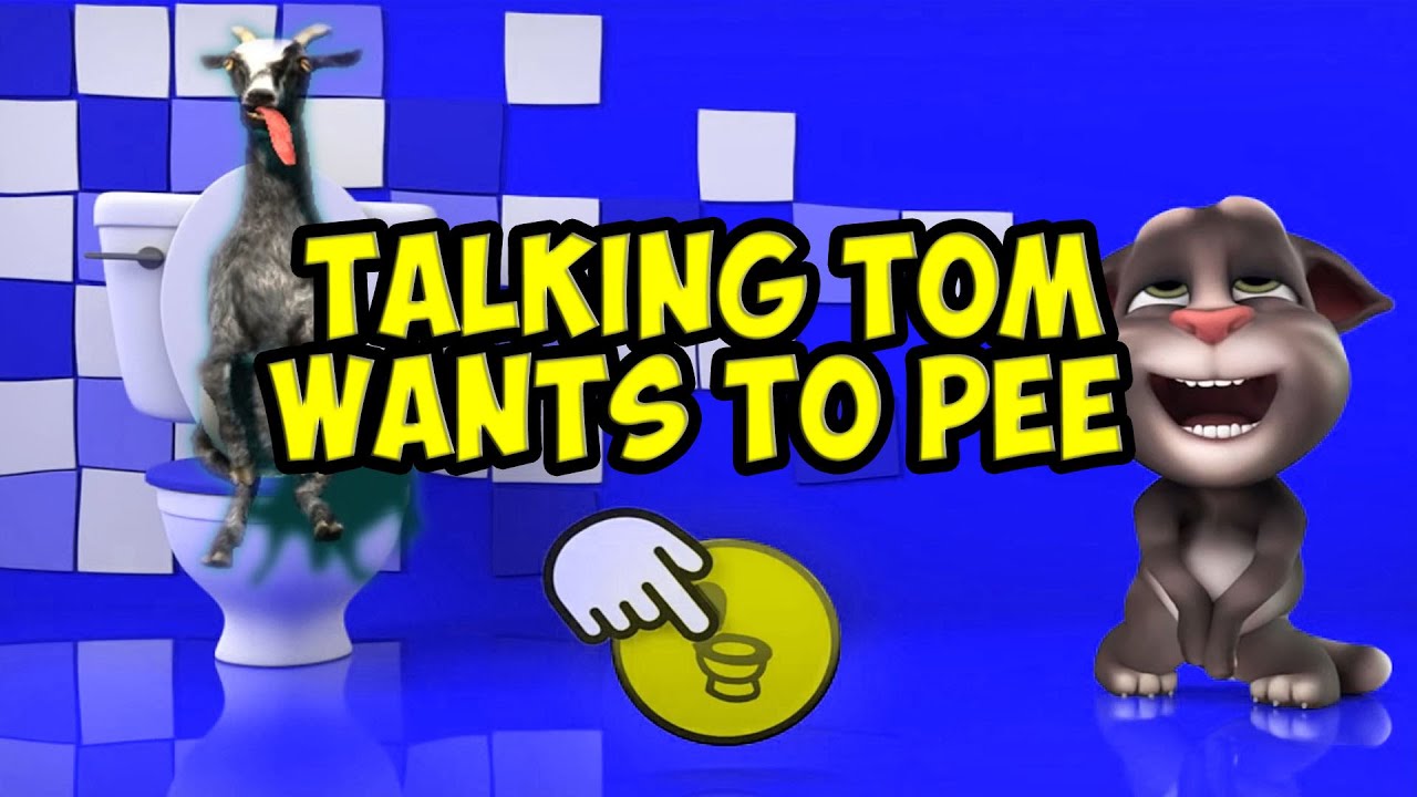 My Talking Tom pee