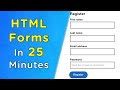 Gambar cover Learn HTML Forms In 25 Minutes