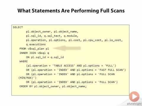 10 08 Statements Conducting Full Scan Operations