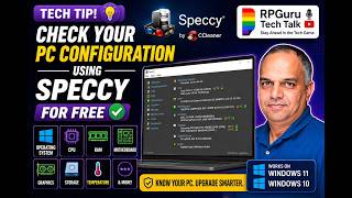How to Check Your PC Specs for Free Using Speccy | Windows 10/11