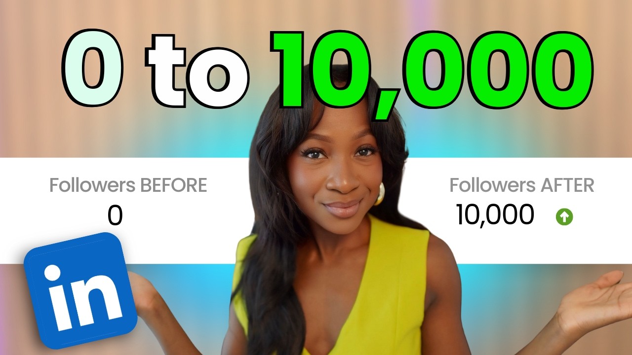 HOW TO INCREASE FOLLOWERS ON LINKEDIN | 0 to 10,000+ followers on ...