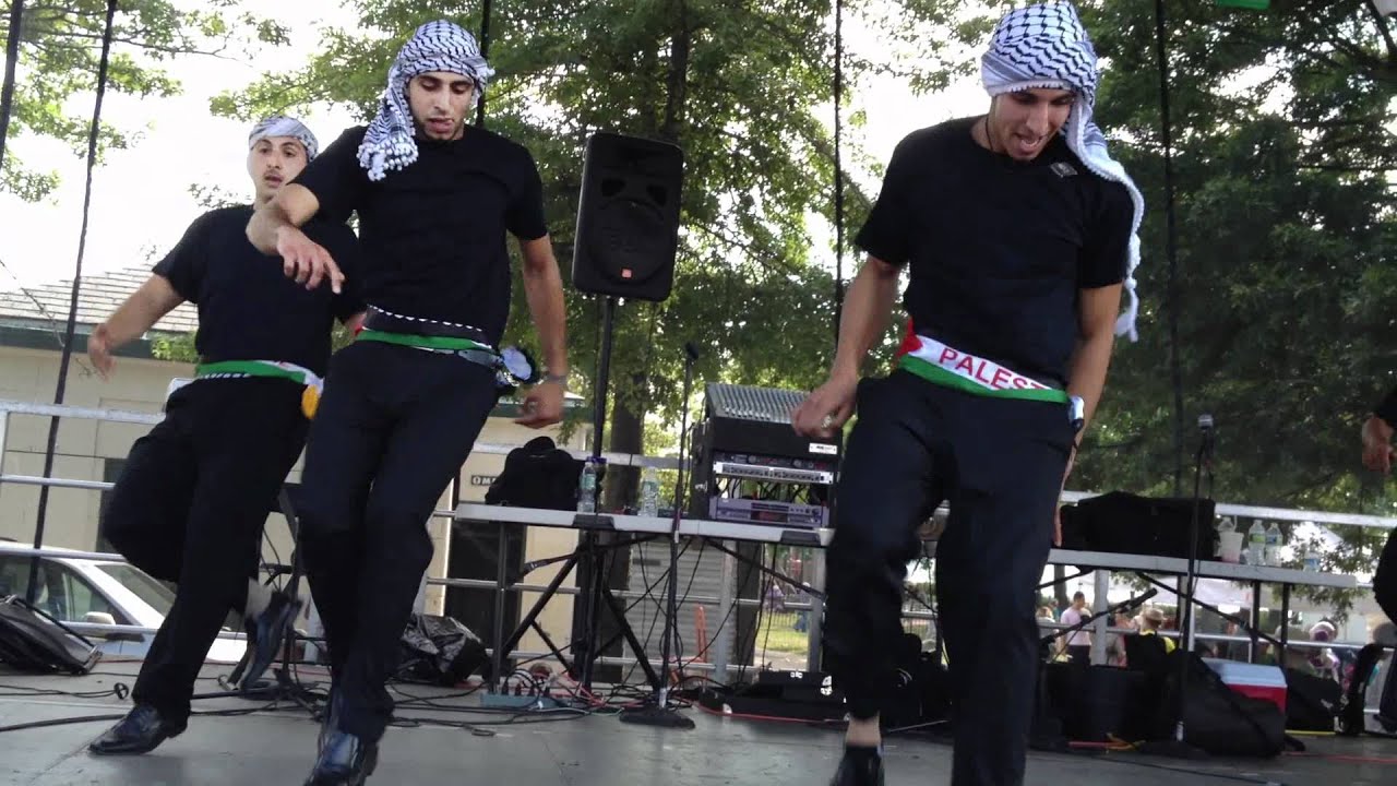 دبكة فرقة الحرية الفلسطينية 2012 بروكلين
