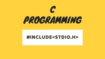 What is #include stdio.h | C Programming Language