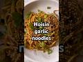 Hoisin Garlic Noodles recipe in the description