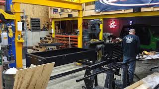 Langmuir Crossfire XR 4x8 assembly part 2 gantry