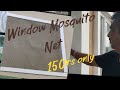 OMG Mosquito Net making 150rs only!!!! | Easy method Mosquito Net for windows | Mosquito net cost