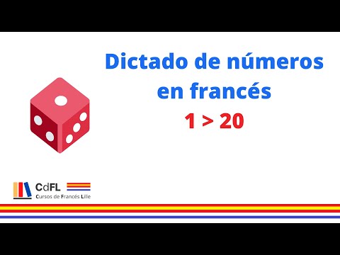 Dictado de números
