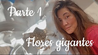 Flores gigantes modelado y detalles parte 1