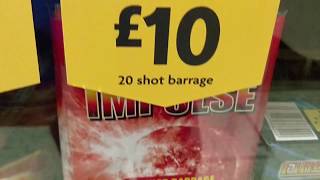 Morrison's Fireworks Catalogue Leaflet and Products 2018