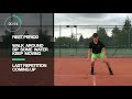 Tennis footwork drills  - improve your on court movement