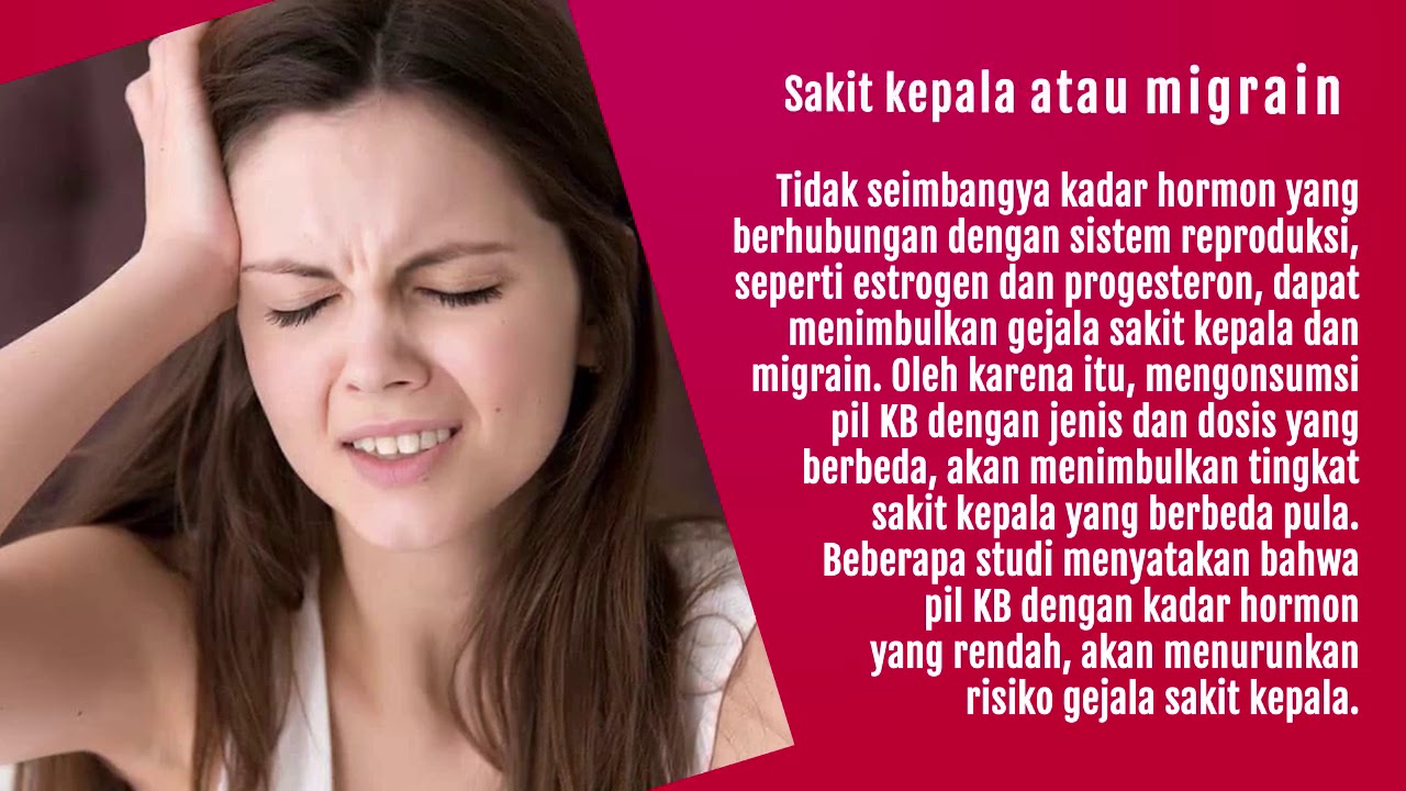 Efek Samping Pil KB - YouTube