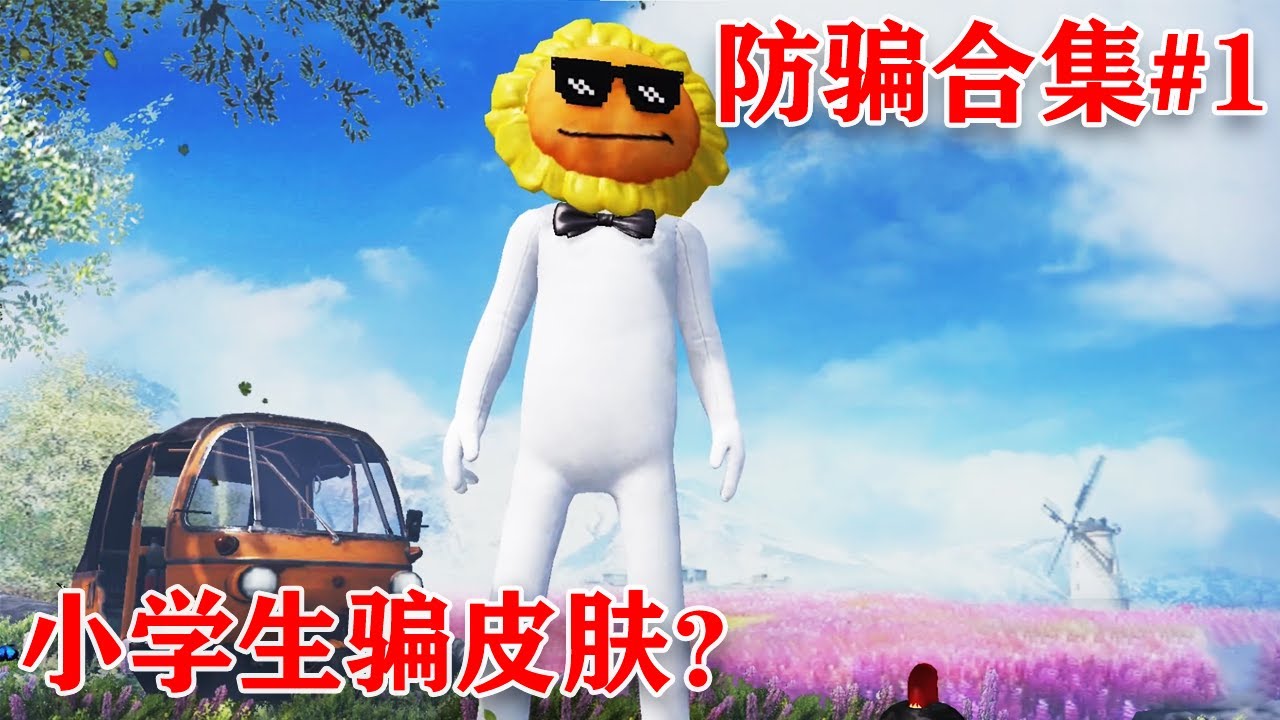 防骗指南合集EP1丨小学生骗皮肤？盗版和平精英太好笑了【电脑人18号】