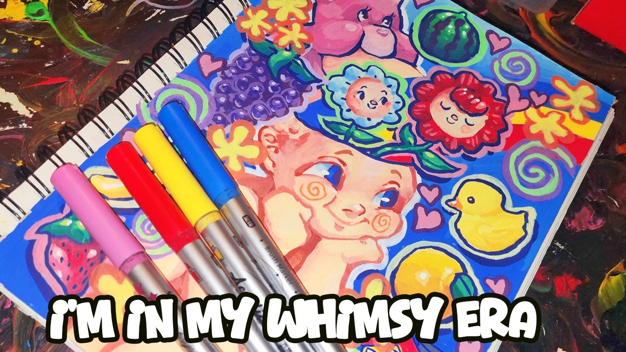 I'M IN MY WHIMSY ERA 🧚‍♀️ ️🌈 | Speedpaint ft. Woomer Markers - YouTube