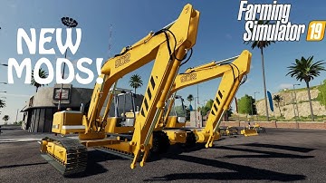 NEW EXCAVATOR MOD FROM BLACKSHEEP MODDING in Farming Simulator 2019 | ONLINE NOW | PS4 | Xbox One