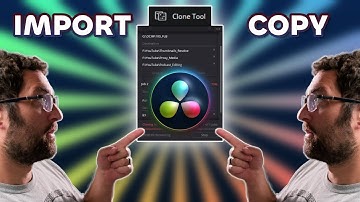 Как правильно импортировать и копировать видео в DaVinci Resolve — инструмент клонирования