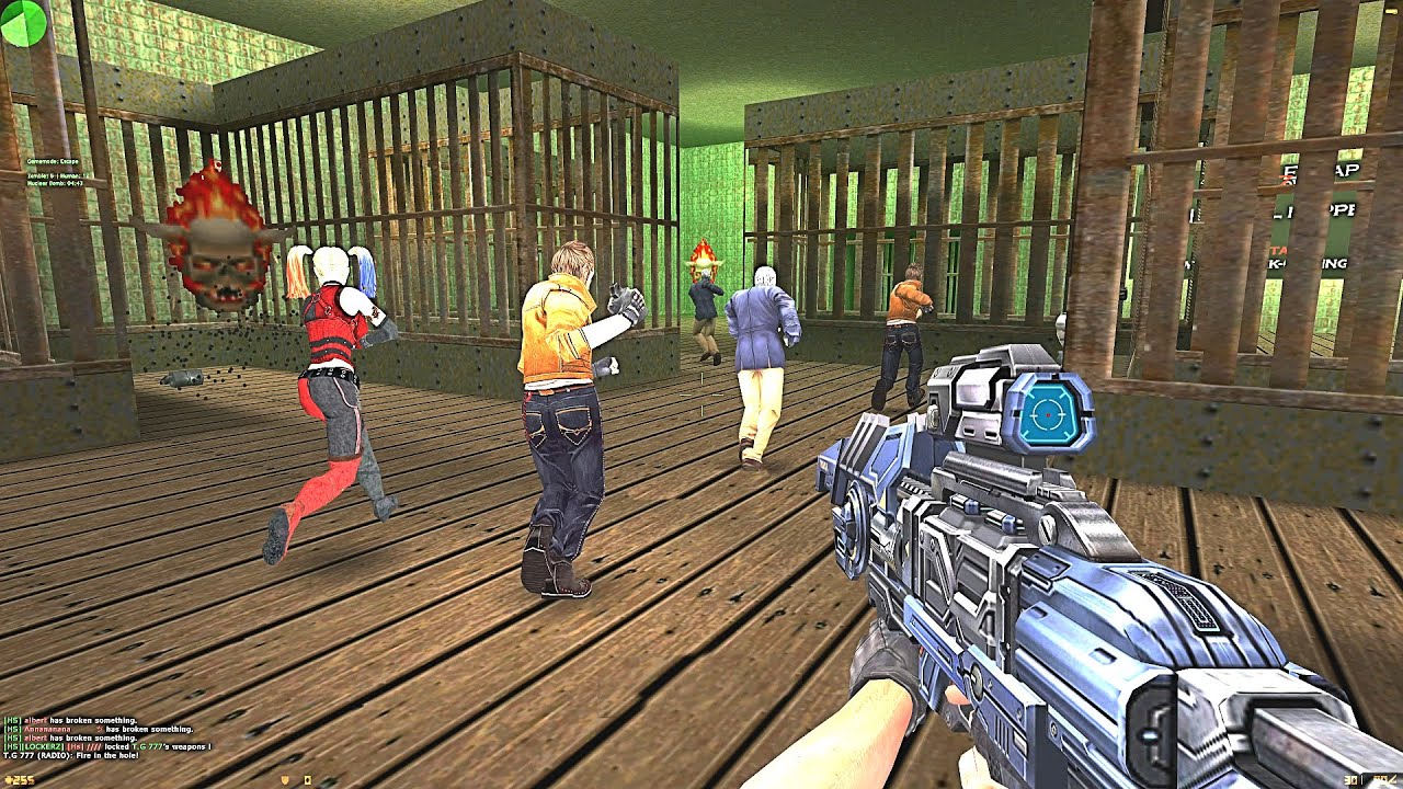 Counter-Strike: Zombie Escape Mod - ze_DOOM_Level1_V2 on Hentai Squad