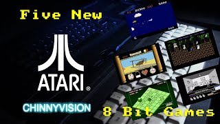 ChinnyVision - Ep 276 - Five NEW Atari 8 Bit Games Wealth
