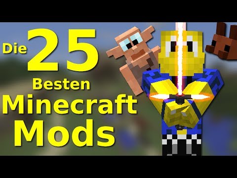 DIE 25 BESTEN Minecraft MODS!!