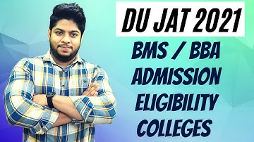 DU JAT Entrance exam Details Delhi University Admission process eligibility Selection process