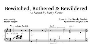 Barry Kiener| Bewitched, Bothered & Bewildered
