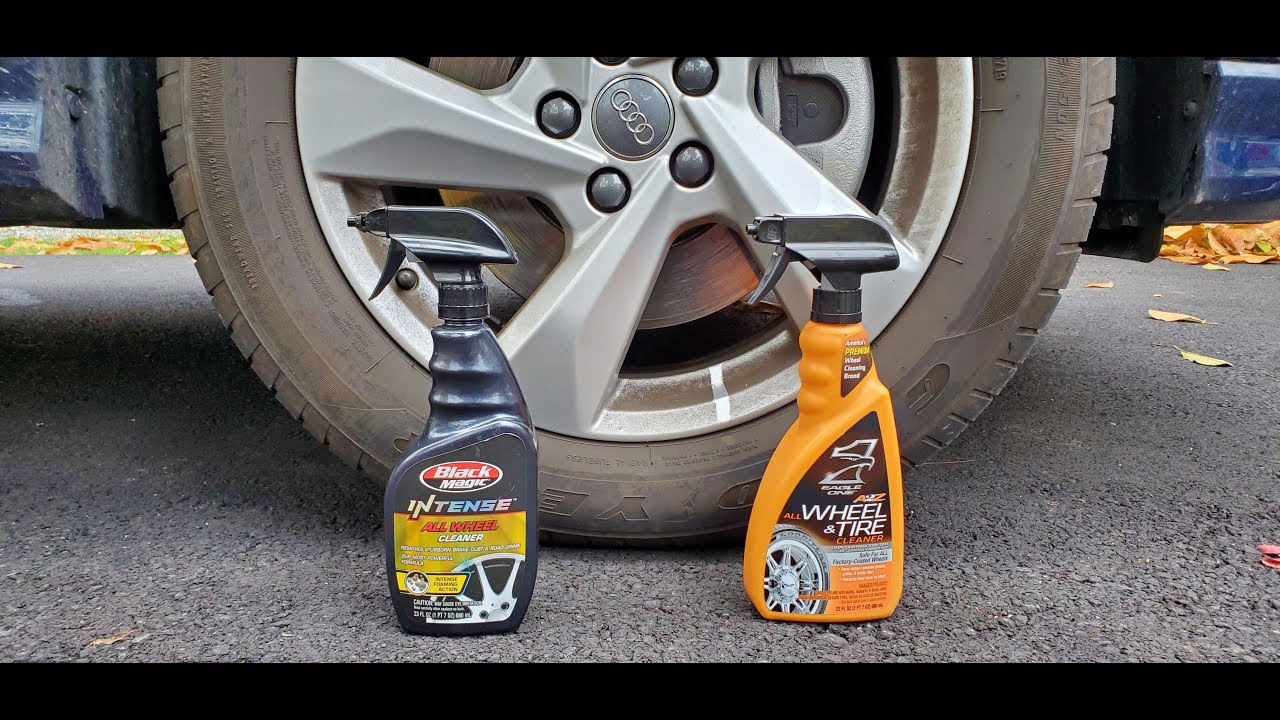 EAGLE ONE ALL WHEEL & TIRE CLEANER VS BLACK MAGIC ALL WHEEL CLEANER (NO
