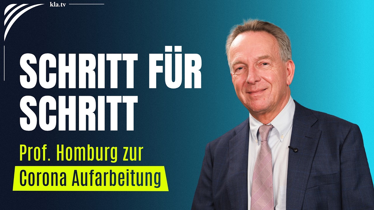 Prof. Homburg: „Es geht Schritt für Schritt voran“Corona-Aufarbeitung und WHO-Insiderhandel