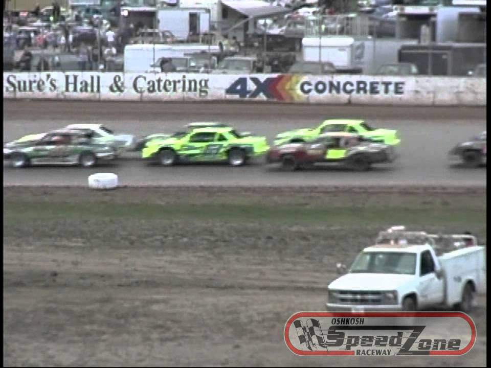 Oshkosh Speedzone Raceway - September 8, 2012 - IMCA Type Stock Car ...
