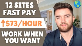 12 WEBSITES THAT PAY YOU MONEY WEEKLY ⬆️$73/HOUR