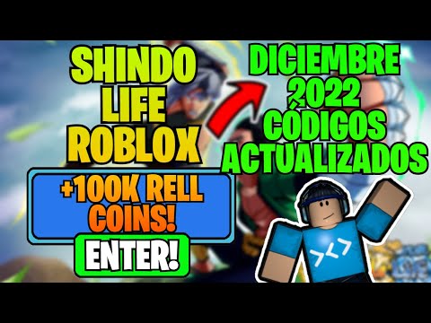 2 NUEVOS CÓDIGOS DE SHINDO LIFE ROBLOX! DICIEMBRE 2022 FUNCIONANDO