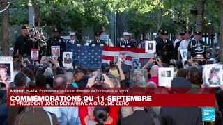 20 ans du 11-Septembre : 'Un moment de recueillement pour les New Yorkais' • FRANCE 24