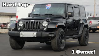 2015 Jeep Wrangler Unlimited Sahara | 4x4 - Leather - Hard Top